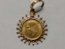 Coin Pendant - Yellow Gold 10k (.417) 4.2 grams
