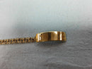 ID Bracelet - Yellow Gold 10k (.417) 38 grams 8 inch