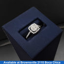 Women's Ring - White Gold 10k (.417) 2.6 grams Size 6.5