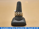 Men's Ring - Yellow Gold 10k (.417) 7.4 grams Size 12