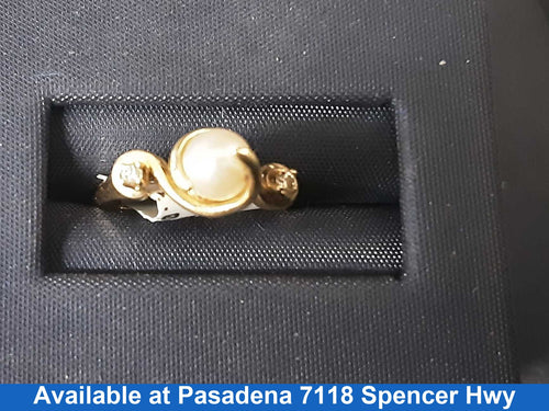 Women's Ring - Yellow Gold 10k (.417) 1 grams Size 20