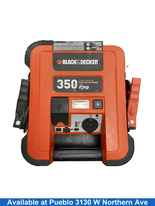 Blackdecker Jus350b Orange Battery Booster / Jumper