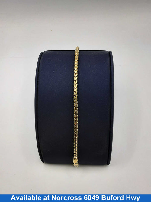 Bracelet - Yellow Gold 14k (.585) 17.3 grams 7 inch