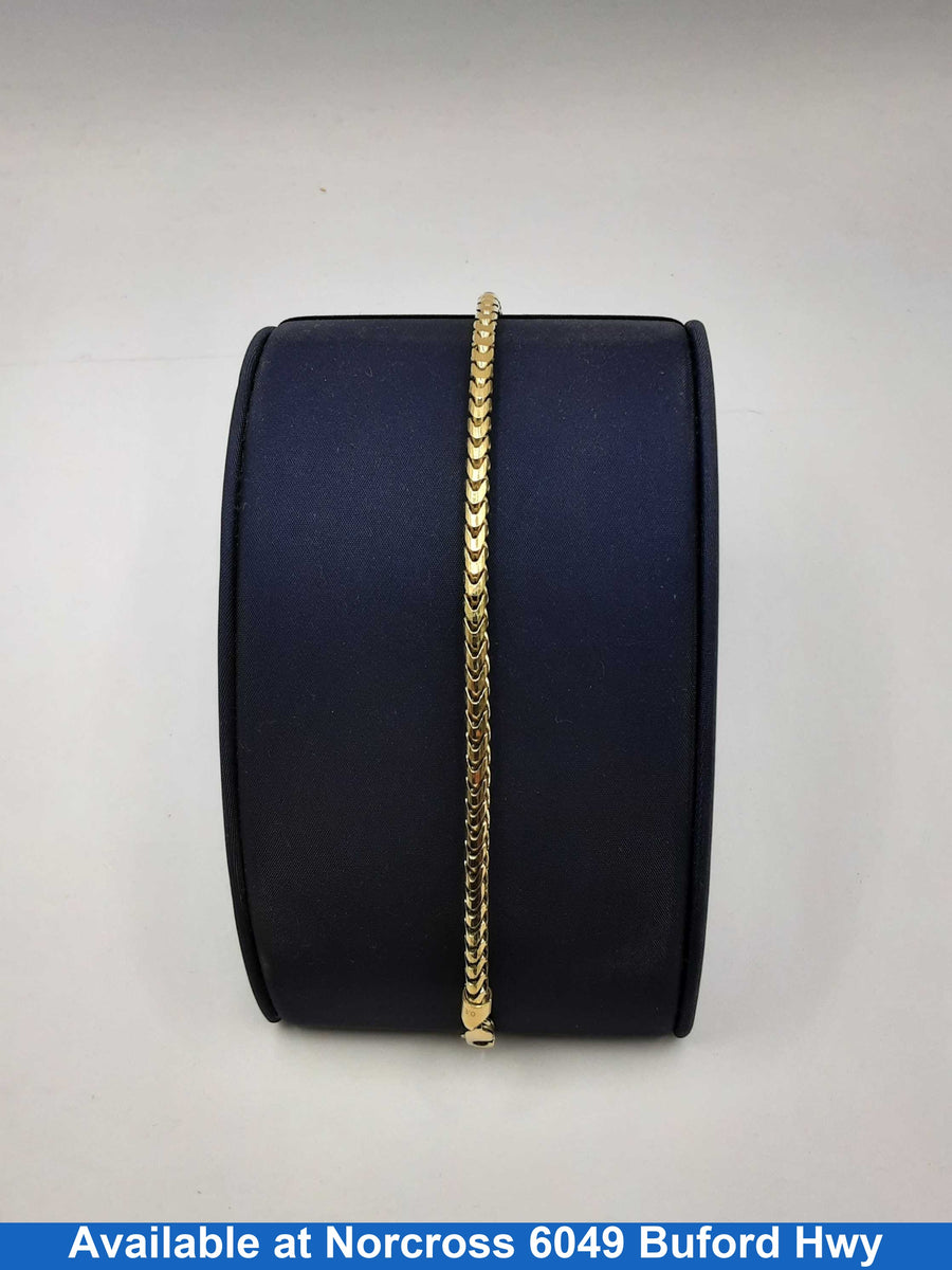 Bracelet - Yellow Gold 14k (.585) 17.3 grams 7 inch