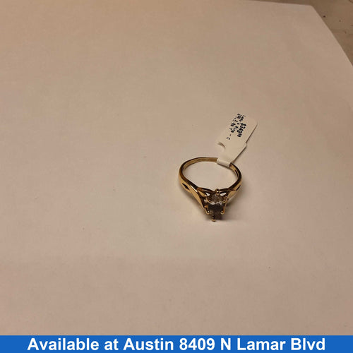 Women's Ring - Yellow Gold 10k (.417) 2.8 grams Size 10