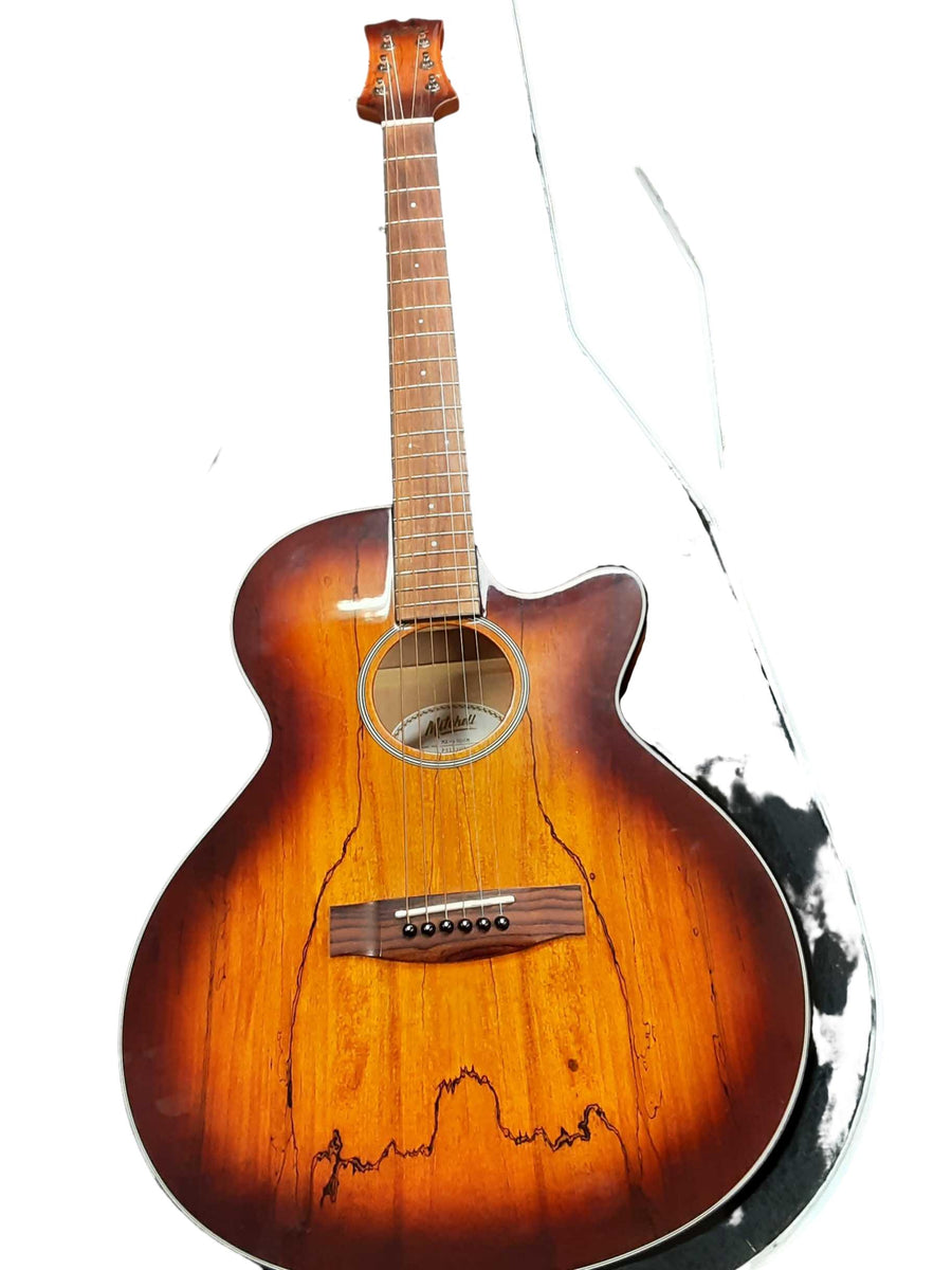 Mitchell Mx-430sm Brown Acoustic / Electric Classic Guitar