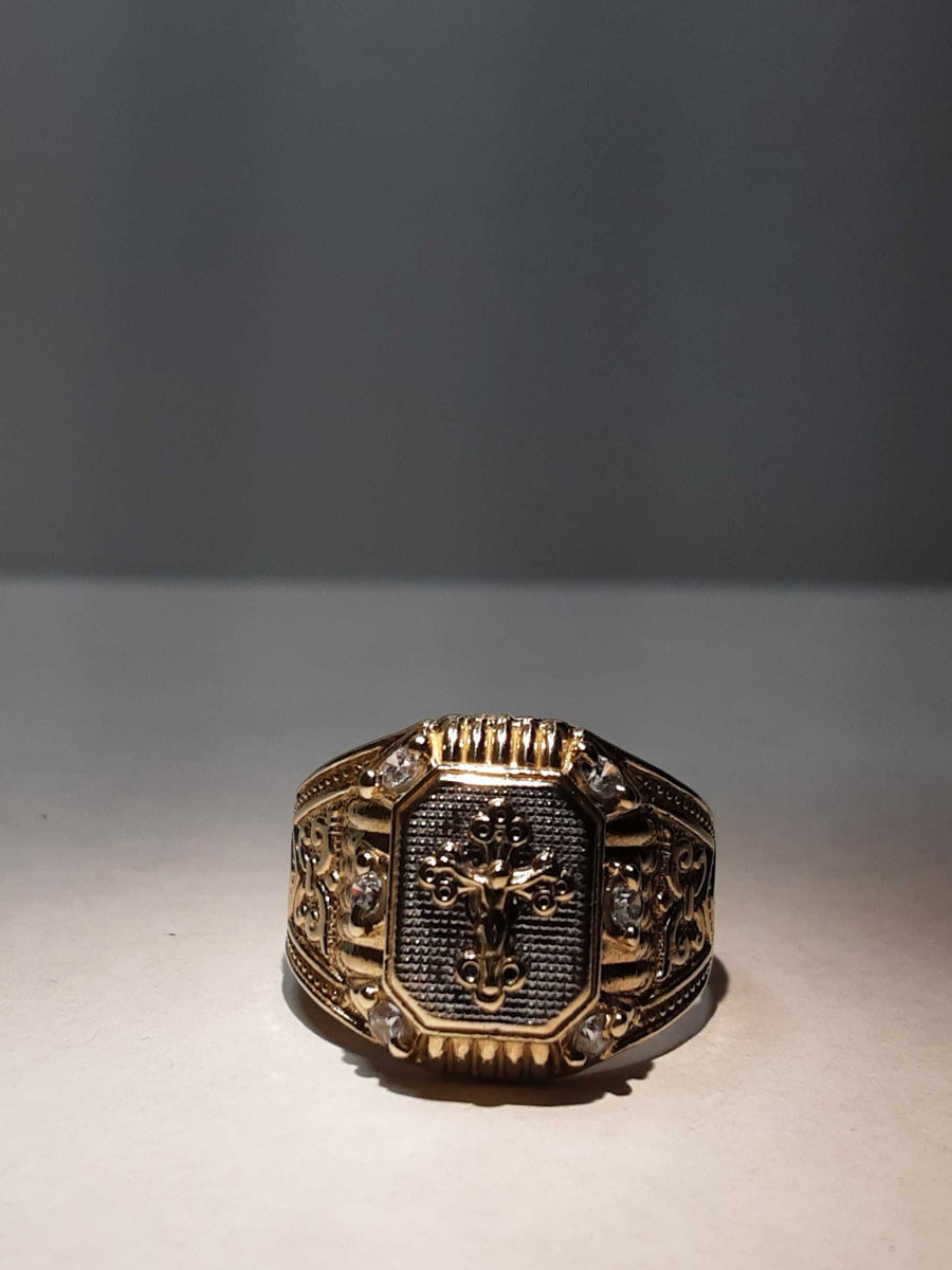 Men's Ring - Yellow Gold 10k (.417) 3.3 grams Size 8.5