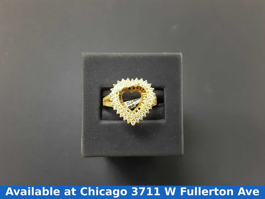 Women's Ring - Yellow Gold 14k (.585) 4.1 grams Size 8