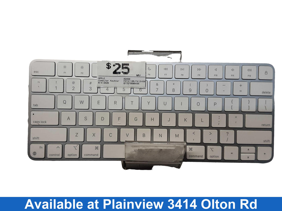 Apple A2450 Silver Computer Keyboard