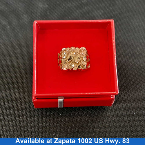 Men's Ring - Yellow Gold 10k (.417) 4.7 grams Size 8.5