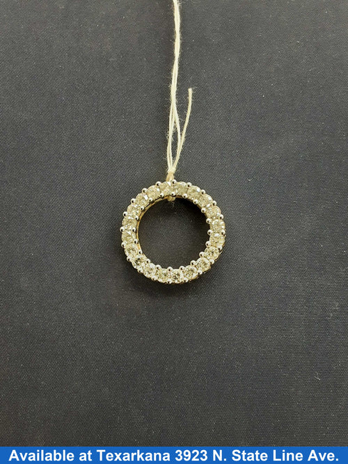 Diamond Pendant - Yellow Gold 14k (.585) 5 grams