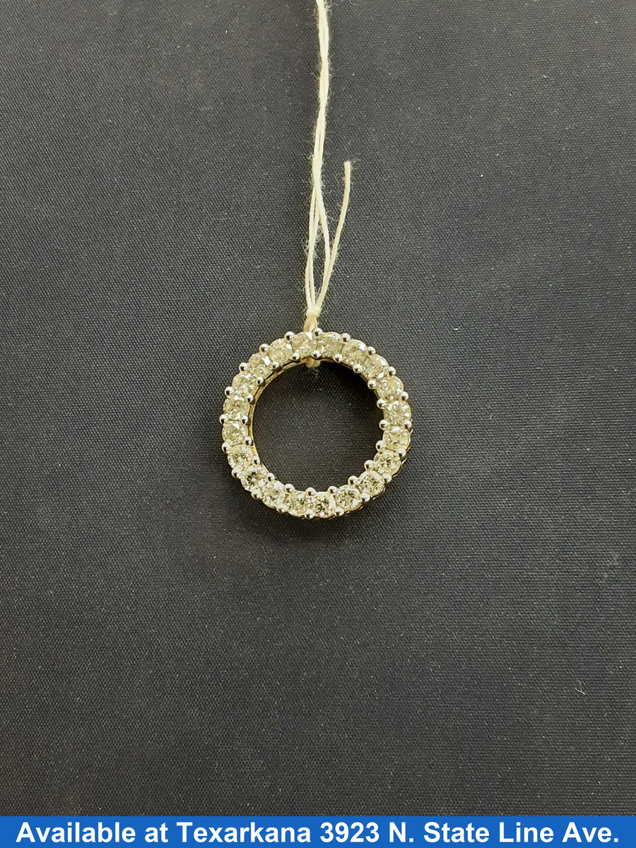 Diamond Pendant - Yellow Gold 14k (.585) 5 grams