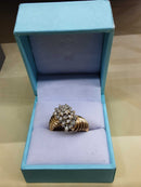 Women's Ring - Yellow Gold 14k (.585) 7 grams Size 8