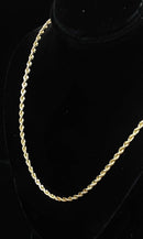 Rope Chain - Yellow Gold 14k (.585) 15 grams 18 inch