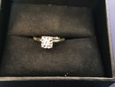 Women's Ring - Solitaire - White Gold 14k (.585) 2.1 grams Size 6
