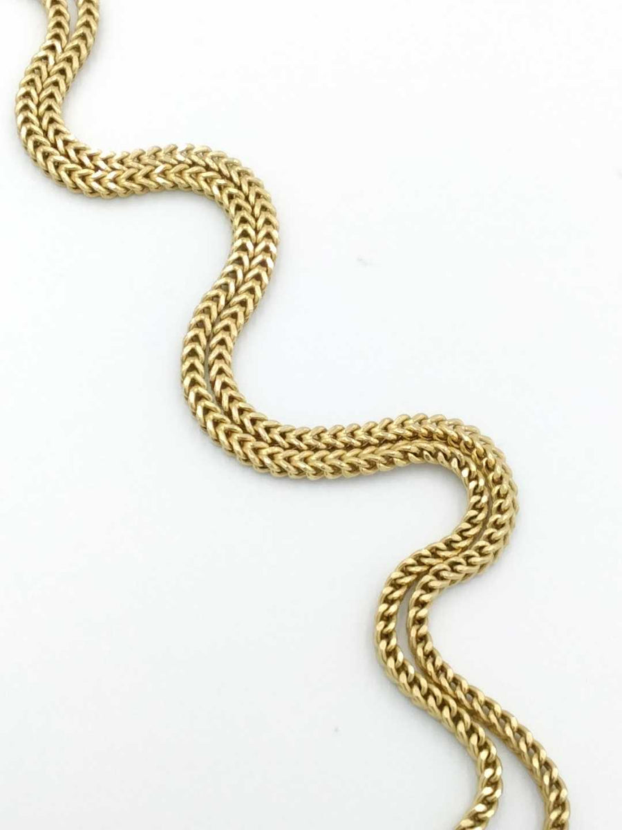 Fox Tail Chain - Yellow Gold 10k (.417) 5.6 grams 18 inch