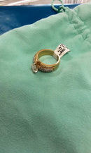 Women's Ring - Yellow Gold 18k (.750) 13.6 grams Size 7.5