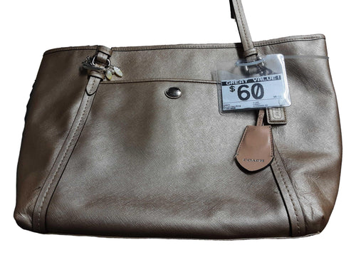 Coach H1305 Beige / Tan Purse / Handbag