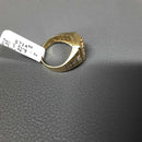 Men's Ring - Yellow Gold 14k (.585) 7.9 grams Size 9.5