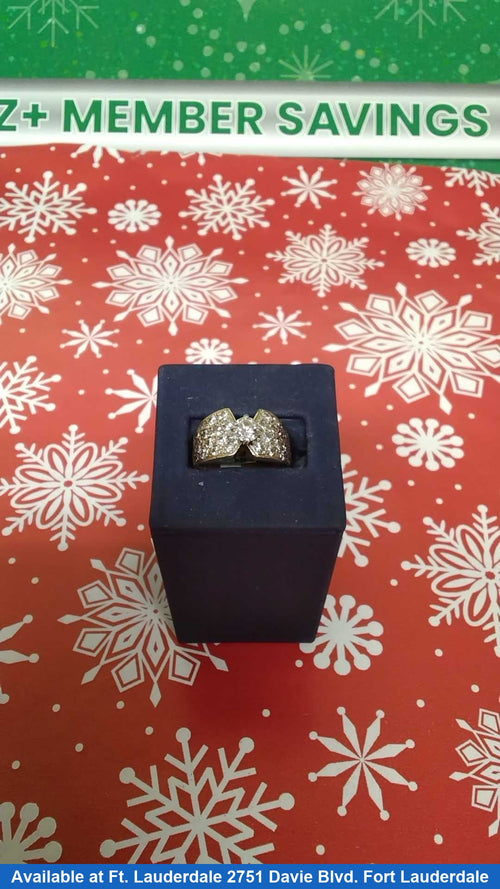 Women's Ring - Yellow Gold 14k (.585) 11.5 grams Size 8
