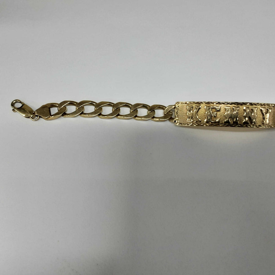 ID Bracelet - Yellow Gold 14k (.585) 22.6 grams 10 inch