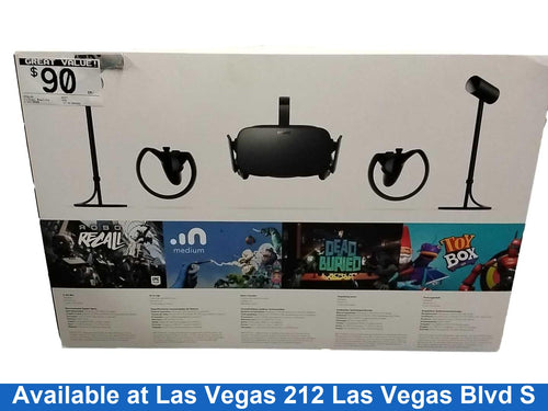 Oculus Rift Less Than 64 Gb Black Virtual Reality Device