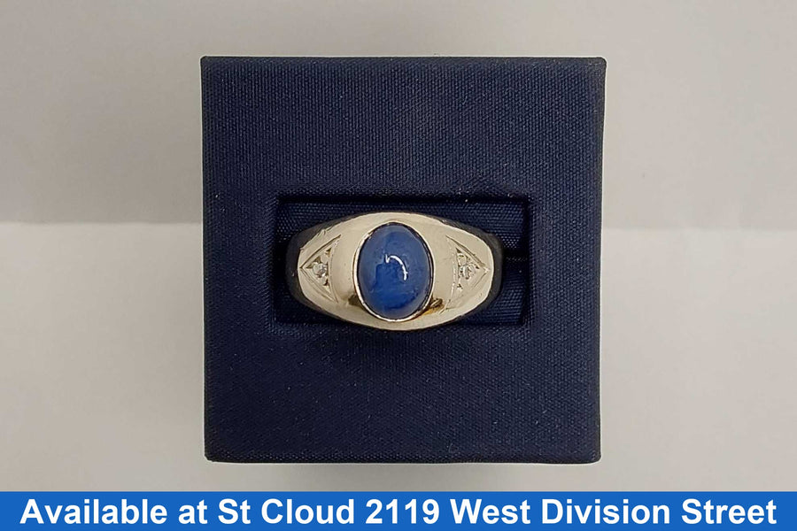 Men's Ring - White Gold 14k (.585) 5.22 grams Size 10.5