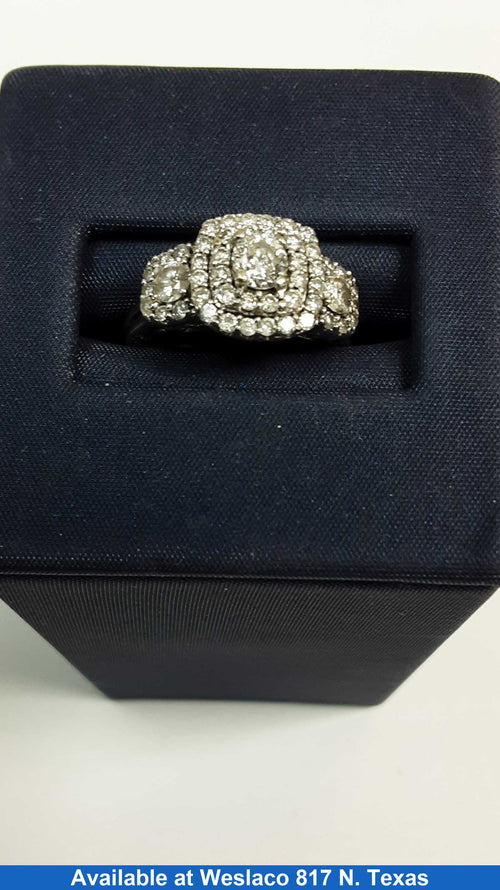 Women's Ring - White Gold 10k (.417) 4.1 grams Size 6