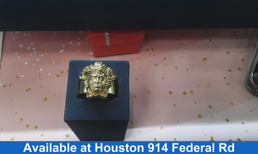 Men's Ring - Yellow Gold 14k (.585) 9.6 grams Size 12.5