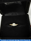 Women's Ring - Solitaire - Yellow Gold 10k (.417) 1.1 grams Size 6