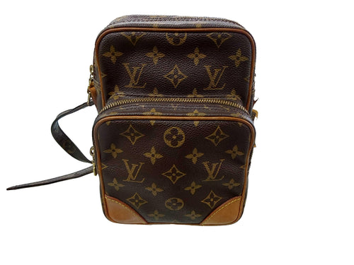 Louis Vuitton Amazon Pm Brown Purse / Handbag
