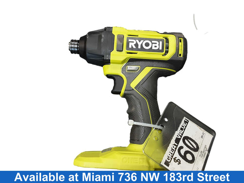 Ryobi Pcl206 Yellow Cordless Standard Drill
