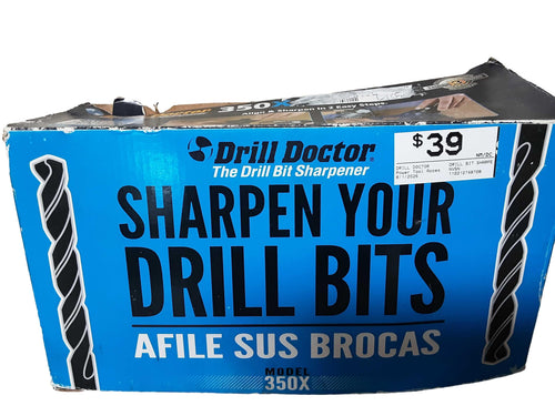 Drill Doctor Drill Bit Sharpener Blue Power Tool Accessory