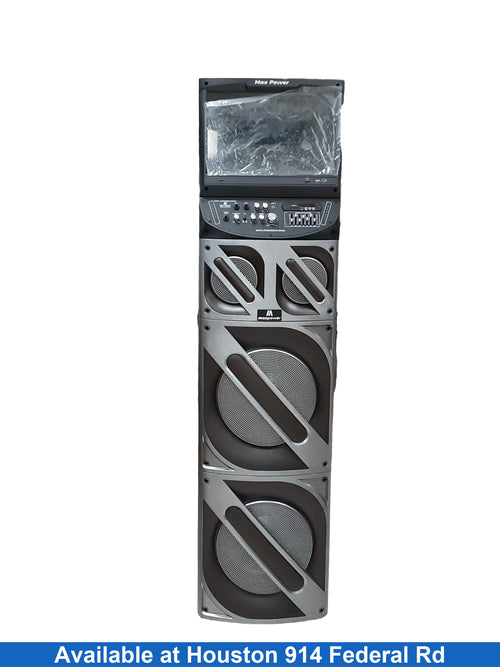 Max Power Mpd128ts Black Portable Speaker