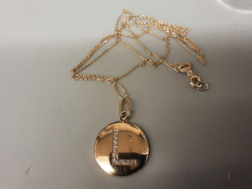 Pendant - Yellow Gold 14k (.585) 2.1 grams