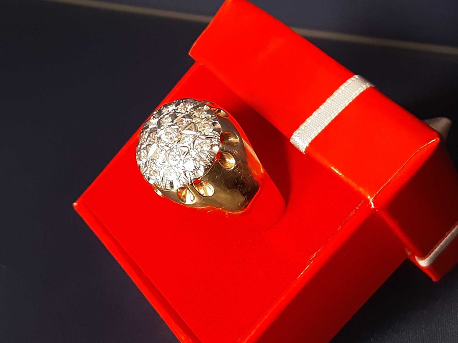 Women's Ring - Ornate Cluster Ring