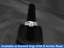 Ring - Engagement Set - White Gold 14k (.585) 6.5 grams Size 6