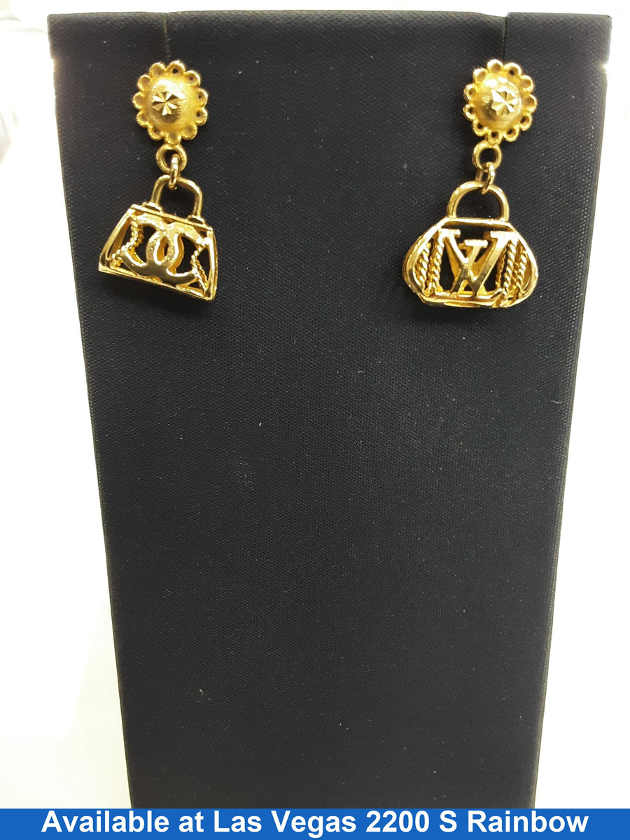 Filigree Earrings - Yellow Gold 18k (.750) 3.5 grams
