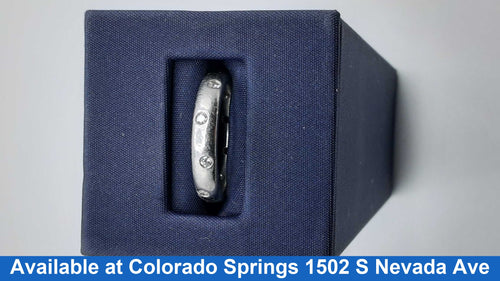 Ring - Wedding Band - Platinum 8.1 grams Size 7
