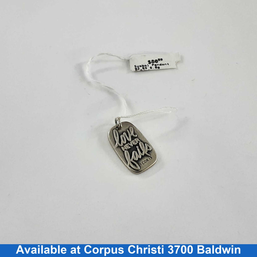 Symbol Pendant - Silver 6 grams