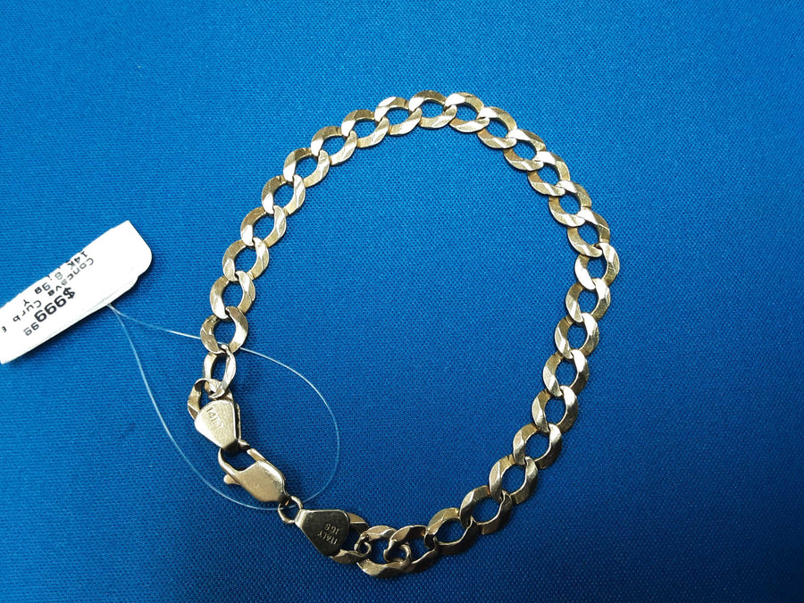 Bracelet - Yellow Gold 14k (.585) 8.9 grams 8 inch