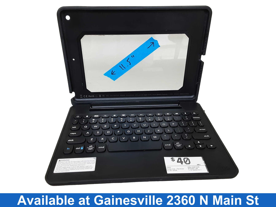Zagg Zkb102rtn35 Black Computer Keyboard