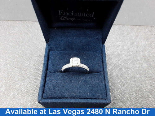 Ring - Engagement Set - White Gold 14k (.585) 3.8 grams Size 7