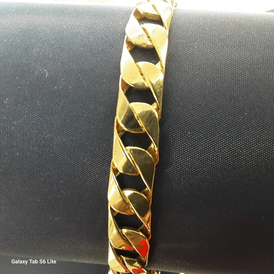Bracelet - Yellow Gold 14k (.585) 22.2 grams 9 inch