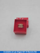 Women's Ring - Yellow Gold 14k (.585) 6.9 grams Size 6.5