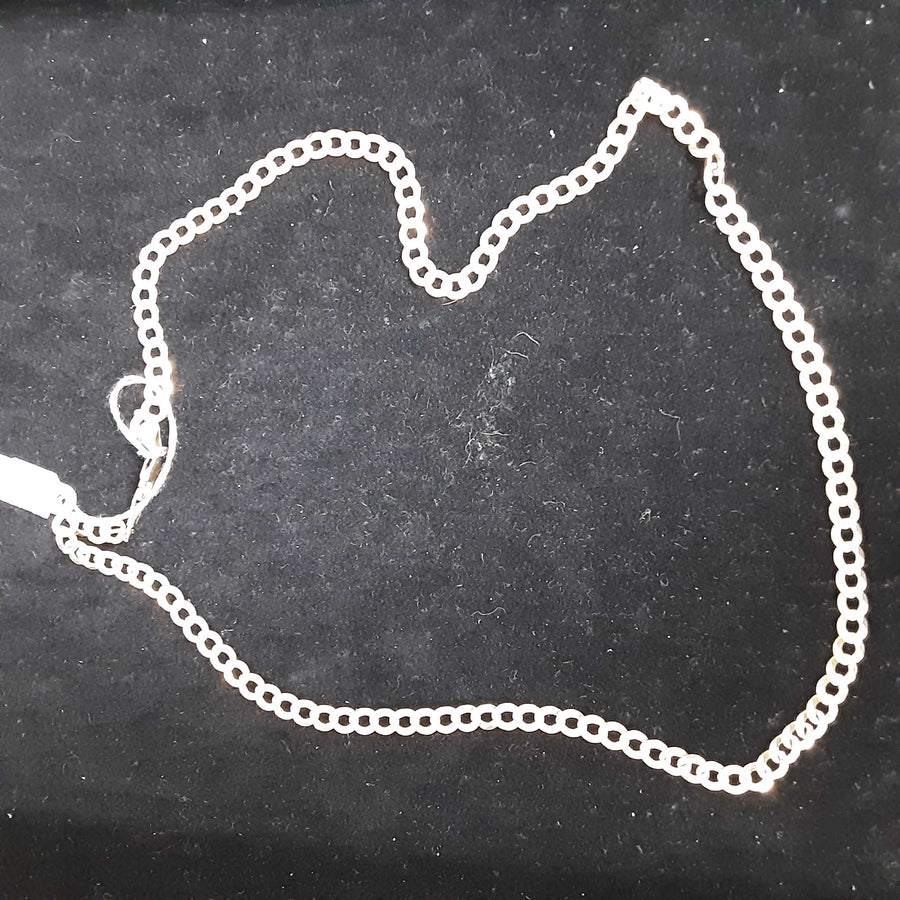 Cuban Link Chain - Yellow Gold 10k (.417) 18 grams 24 inch