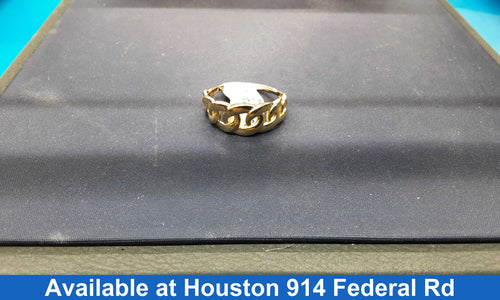 Women's Ring - Yellow Gold 14k (.585) 2.6 grams Size 10.5