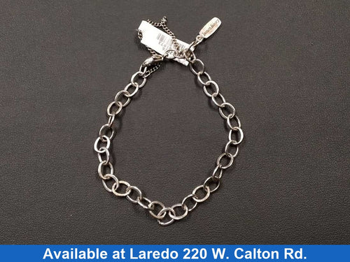 Cable Bracelet - Silver 7.9 grams 6 inch