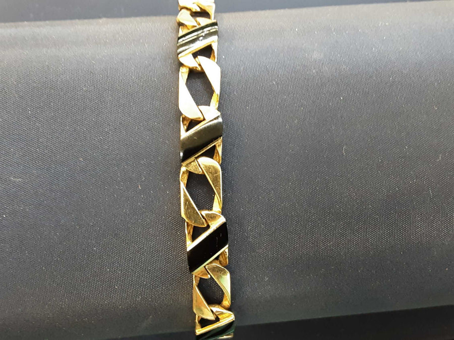 Bracelet - Yellow Gold 14k (.585) 19.1 grams 9 inch