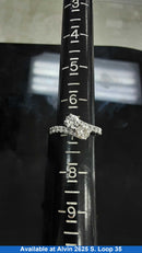 Women's Ring - White Gold 14k (.585) 5.7 grams Size 7